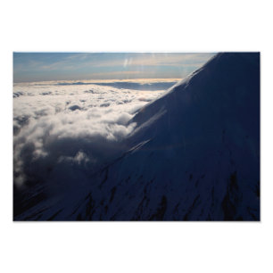 Flying over Osorno Volcano, Chile Photo Print