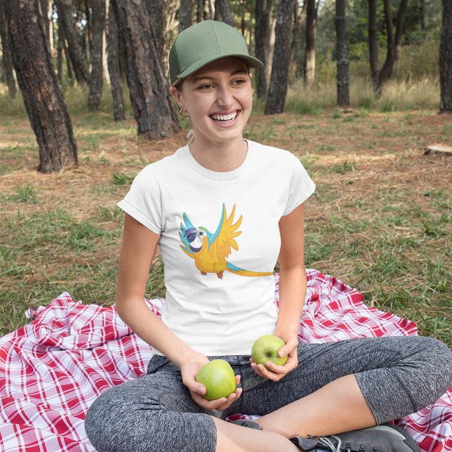 Flying Parrot T-Shirt (Creator Uploaded)