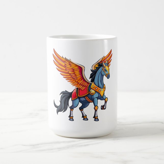 Flying pegasus coffee mug (Center)