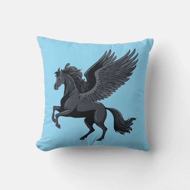 Flying pegasus cushion (Front)