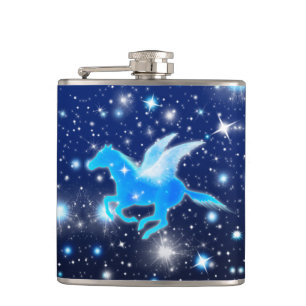 Flying Pegasus Hip Flask
