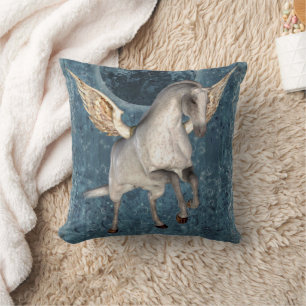 Flying Pegasus Horse Cushion