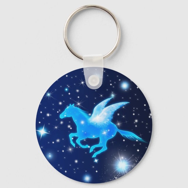 Flying Pegasus Key Ring (Front)