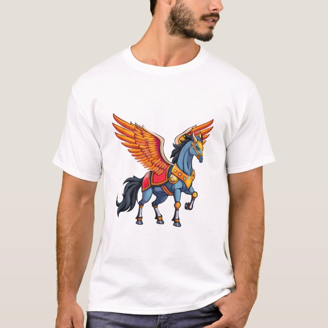 Flying pegasus T-Shirt (Front)