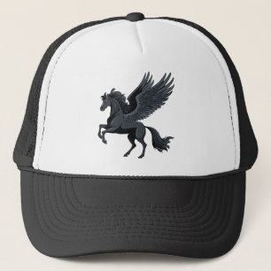 Flying pegasus trucker hat