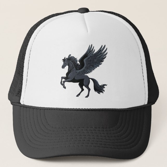 Flying pegasus trucker hat (Front)