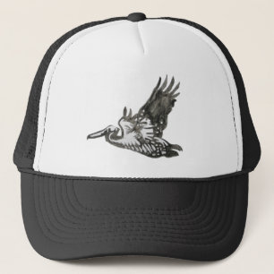 Flying pelican hat
