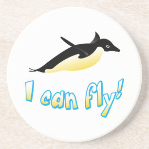 Flying penguin coaster