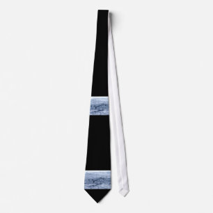 Flying penguin tie