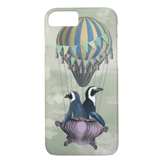 Flying Penguins 2 Case-Mate iPhone Case (Back)