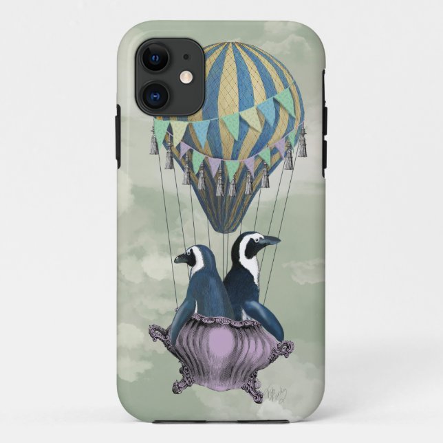 Flying Penguins 2 Case-Mate iPhone Case (Back)