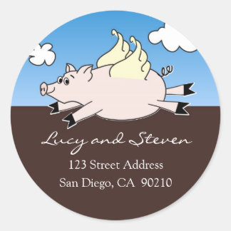 Flying Pig Address Labels