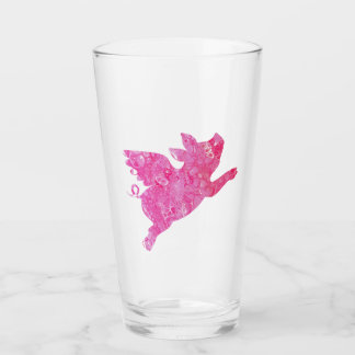 Flying Pig Beer Glass, Flying Pig Glass
