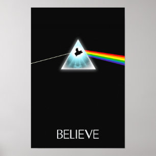 Flying Pig-Believe Poster