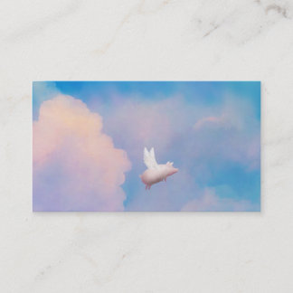 flying pig business cards