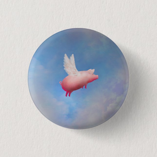 Flying Pig Button (Front)
