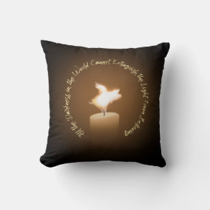 Flying Pig Candle Flame Cushion