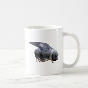 flying pig coffee mug