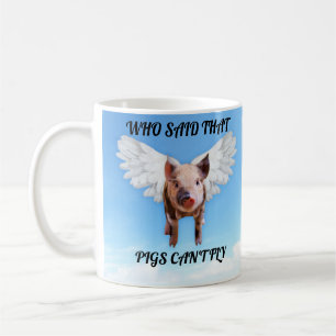 Flying Pig Coffee Mug