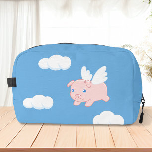 Flying Pig - Cute Piglet with Wings Dopp Kit