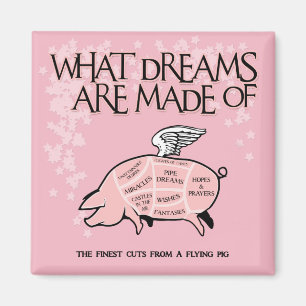 Flying Pig Cuts - What Dreams Are Made Of Magnet