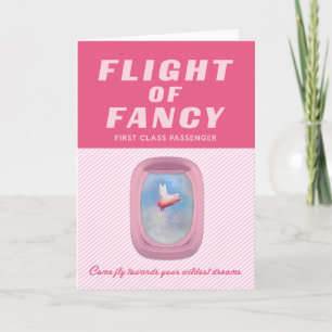 Flying Pig - Flight of Fancy Greeting Card