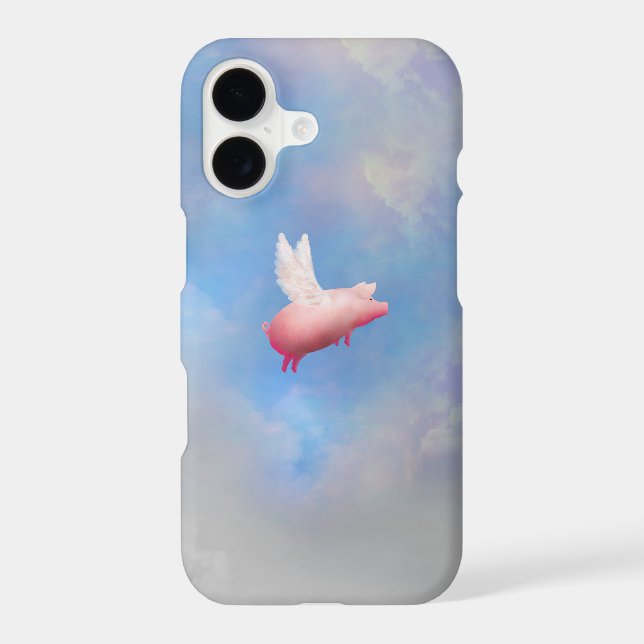 Flying Pig iPhone Case (Back)