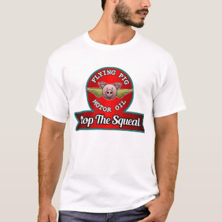 Flying Pig Motor Oil T-Shirt