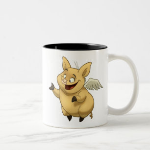 Flying Pig Mug