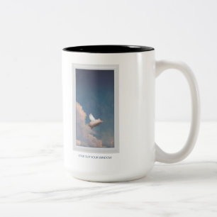 flying pig mug