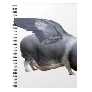 flying pig notebook