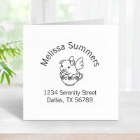 Flying Pig - Piglet with Wings in a Teacup Arch