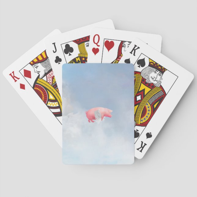 Flying Pig Playing Cards (Back)