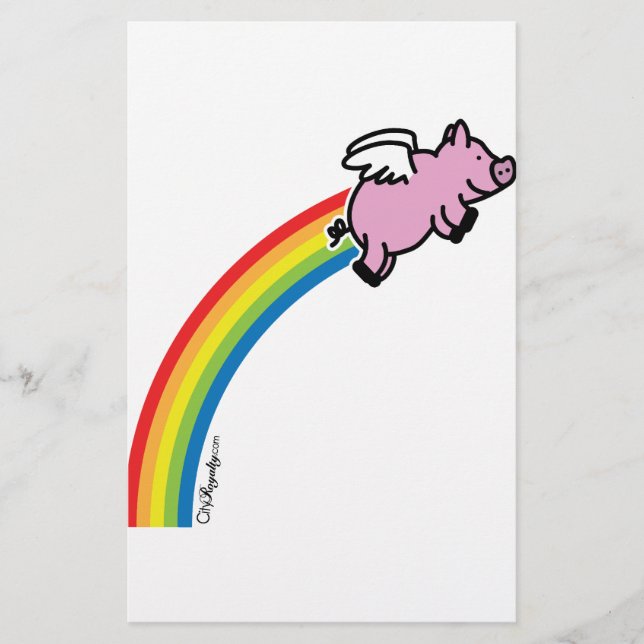 Flying Pig Rainbow (Front)