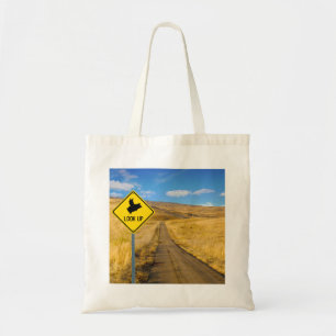 Flying Pig Sign Tote Bag