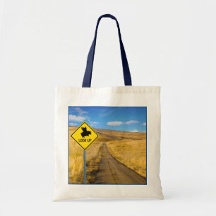 Flying Pig Sign Tote Bag