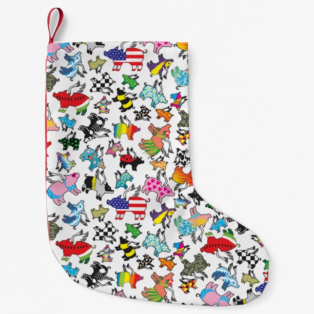 Flying pig stocking (Front)