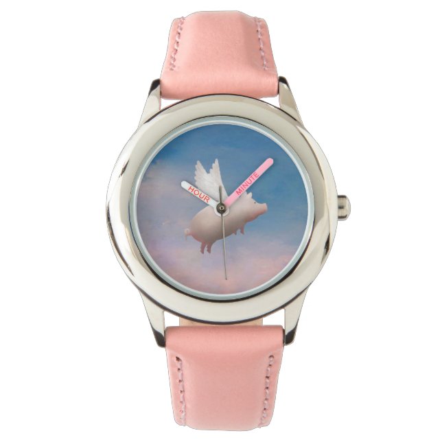 flying pig watch (Front)