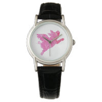 Flying Pig Watch, Flying Pig Jewellery, Pig