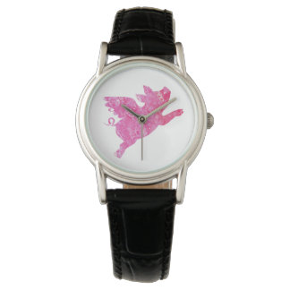 Flying Pig Watch, Flying Pig Jewellery, Pig Watch