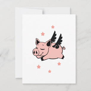 Flying Pig with Angel Wings Fly Pigs