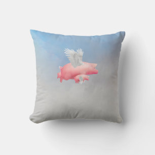 Flying Piglets Cushion