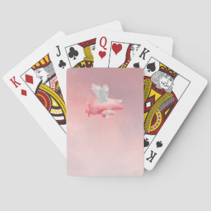 Flying Piglets Playing Cards