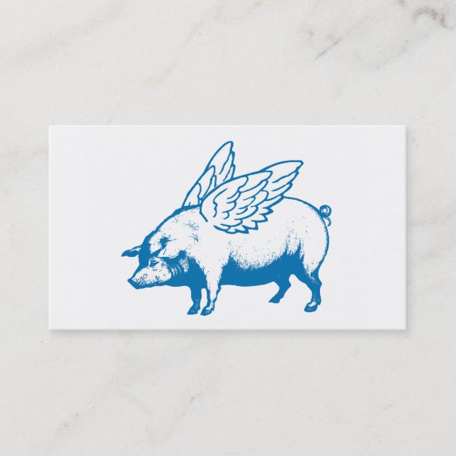 Flying Pigs Business Cards (Front)