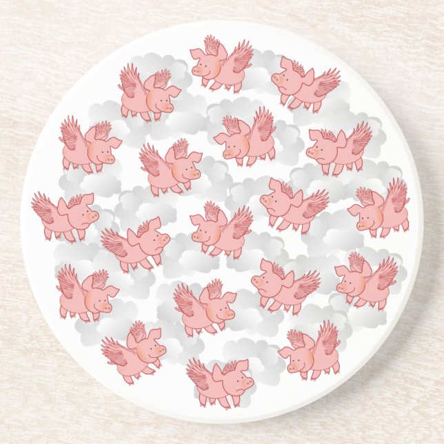 Flying Pigs coaster (Front)