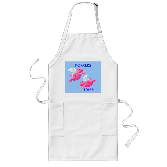 FLYING PIGS LONG APRON (Front)