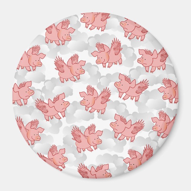 Flying Pigs magnet (Front)