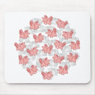 Flying Pigs mousepad