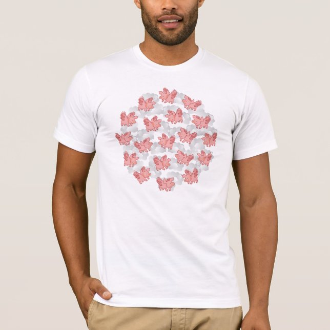 Flying Pigs shirt - choose style (Front)