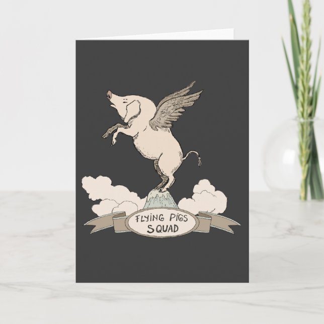 Flying Pigs Squad Card (Front)